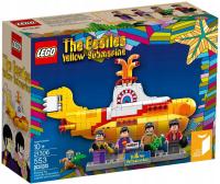 LEGO Ideas - 21306 The Beatles Żółta łódź podwodna - Nowe