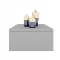 Прикроватный шкаф для детской комнаты, маленький шкаф, серый AVA 30x20x33