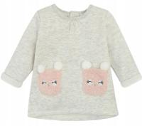 COOL CLUB Tunika dziewczęca ocieplana r. 62