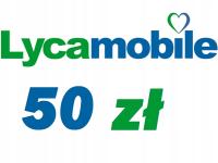 LycaMobile 50 зл - пополнение, код, Lyca, мобильный