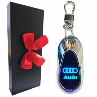 AUDI плазменная зажигалка светодиодный брелок кулон коробка для подарка