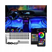 CAR STRIP LIGHT REMOTE CONTROL MULTICOLOR STRIP LIGHT 1 SET