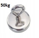 Магнитный держатель крюк неодимовый магнит 50 кг