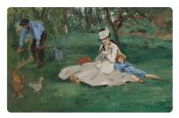 Magnes Edouard Manet The Monet Family