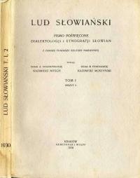 Lud Słowiański T.1 1929/1930. Z.2 1930 Seweryn: Łowiectwo ludowe w Polsce