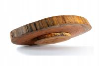 Taca drewniana obrotowa taca obrotowa MODRZEW plaster modrzewia 20-25cm