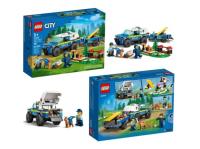 LEGO CITY SZKOLENIE PSÓW POLICYJNYCH W TERENIE ZESTAW 60369 PREZENT