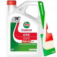 CASTROL моторное МАСЛО GTX 15W-40 4L A3/B3 кулон