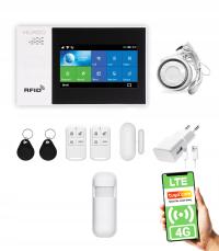 Bezprzewodowy alarm GSM 4G LTE aplikacja TUYA WiFi
