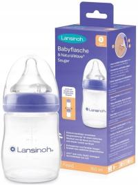 Бутылочка для кормления 160 мл соска свободный поток LANSINOH