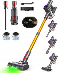 Вертикальный пылесос vactechpro V15 желтый / злотый