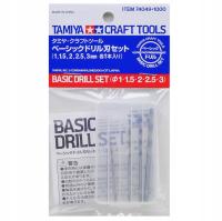 Tamiya 74049 WIERTŁA ZESTAW Basic Drill Set