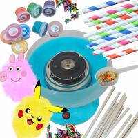 Maszynka do Waty Cukrowej Maszyna + Gratis Posypka Patyczki Wata Cukrowa