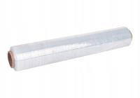 FOLIA STRETCH 50CM TRANSPARENTNA STRETCH RĘCZNY PRZEZROCZYSTY 2KG