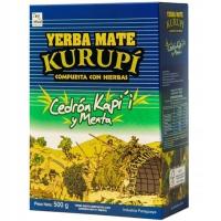 Yerba Mate Kurupi Cedron Kapi'i y Menta 500 г Парагвай 0,5 кг мята