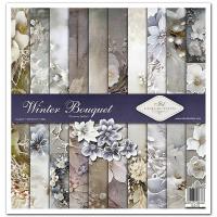 Набор бумаги для скрапбукинга 30x30 и т. д. Collection-Winter Bouquet