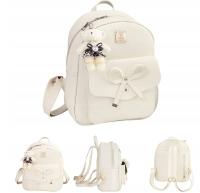 Рюкзак для девочек, легкий, пастельный, Белый, вместительный, 9 л, карманы для девочек