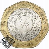 1/2 DINARA 2008 JORDANIA