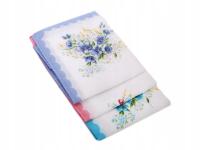 ETEX s.r.o. Damska chusteczka do nosa L26, opakowanie 6 szt. - nadruk