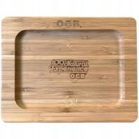 Лоток для скручивания OCB деревянный бамбуковый 24X18CM