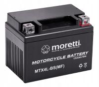Мотоциклетная гелевая батарея MORETTI MTX4L-BS