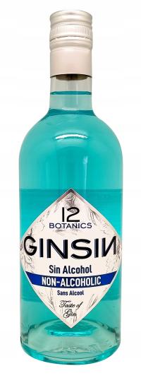 Ginsin gin bezalkoholowy 0% 12 ziół ziołowy