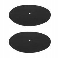 2 SZTUKI FILCOWYCH PODKŁADEK DO OCHRONY PŁYT WINYLOWYCH