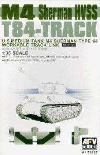 M-4 Sherman T-84 Track 1:35 AFV Club 35033