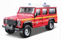Land Rover Defender 110 1:50 охрана полиции Bburago