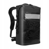 Wodoodporny plecak Dry Bag Plecak do pływania 35L Zagęszczony na ramię Czarny