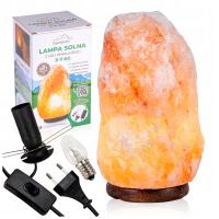 LAMPA SOLNA 7 kg LAMPKA NOCNA sól himalajska JONIZATOR Z SOLI NA BIURKO