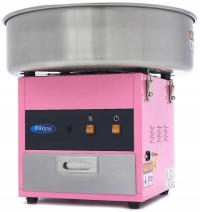 Maszyna do Waty Cukrowej 52 cm Profesjonalna MAXIMA 09506000 Różowa DELUXE