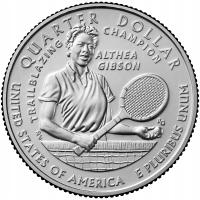 25 c Kobiety USA Althea Gibson 2025 S nr 20