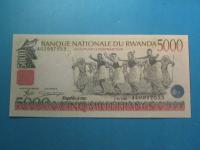 Rwanda Banknot 5000 Francs 1998 UNC P-28a