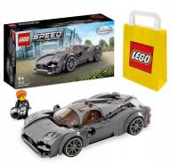 LEGO SPEED CHAMPIONS 76915 PAGANI UTOPIA + LEGO TORBA PAPIEROWA ŚREDNIA