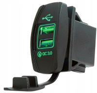 Ładowarka USB Nilight Rocker Switch Style 90155A