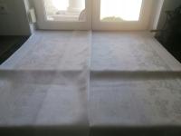 LNIANY ZJAWISKOWY STARUSZEK OBRUS ADAMASZEK USŁANY RÓŻAMI 158 x 236 F