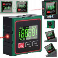CYFROWY MIERNIK KĄTA LCD Z MAGNESEM, KĄTOMIERZ, POZIOMICA ELEKTRONICZNY