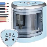 ТОЧИЛКА ДЛЯ КАРАНДАШЕЙ ЭЛЕКТРИЧЕСКАЯ АВТОМАТИЧЕСКАЯ ДВОЙНАЯ ТОЧИЛКА ДЛЯ КАРАНДАШЕЙ