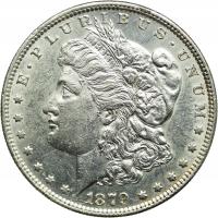 USA, 1 dolar 1879, Morgan Dollar, st. 2, ŁADNA