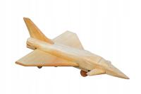 Деревянная модель самолета Eurofighter военный