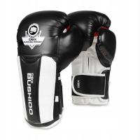 Боксерские перчатки спарринг бокс кикбоксинг Бусидо с сеткой B-3W 12oz