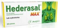 HEDERASAL MAX препарат отхаркивающий кашель мокрый 20 tab