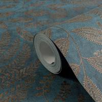 TAPETA NA FLIZELINIE LIŚCIE PAPROCI ZIELNIK BATTLE OF STYLE