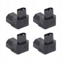 IEC320 C8 do C13 Adapter mocy samca do samica 90 stopni adapter 53