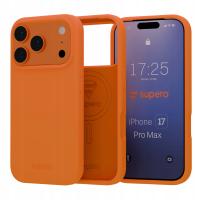 Plecki SUPERO do Apple iPhone 17 Pro Max pomarańczowy