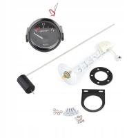52mm Uniwersalny wskaźnik poziomu paliwa LED cyfrowy E-1/2 -F z czujnikiem