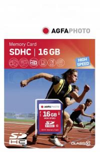 AgfaPhoto SDHC karta 16GB High Speed Class 10 UHS I U1 V10