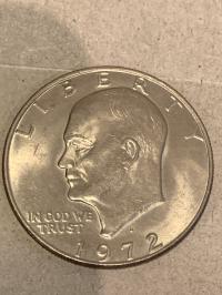 JEDEN DOLAR ONE DOLLAR USA 1972 R