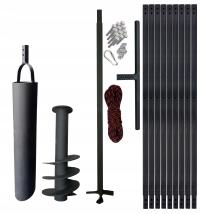 Ручная буровая установка для скважин 180 мм 10 м slurry 133